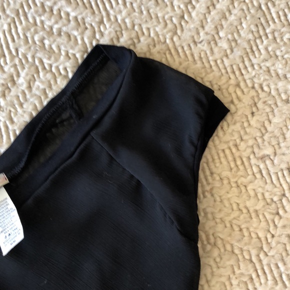 Lux Lux Lux  black sheer tee shirt - Picture 4 of 6